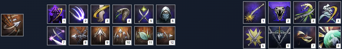 Build PVP Arc+Dague Throne and liberty