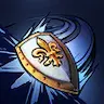 Sort de l'épée-bouclier sur Throne and Liberty "Shield Throw"